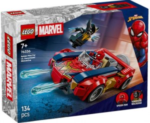 76336 Marvel Auto di Spider-Man Vs Venomized Wolverine